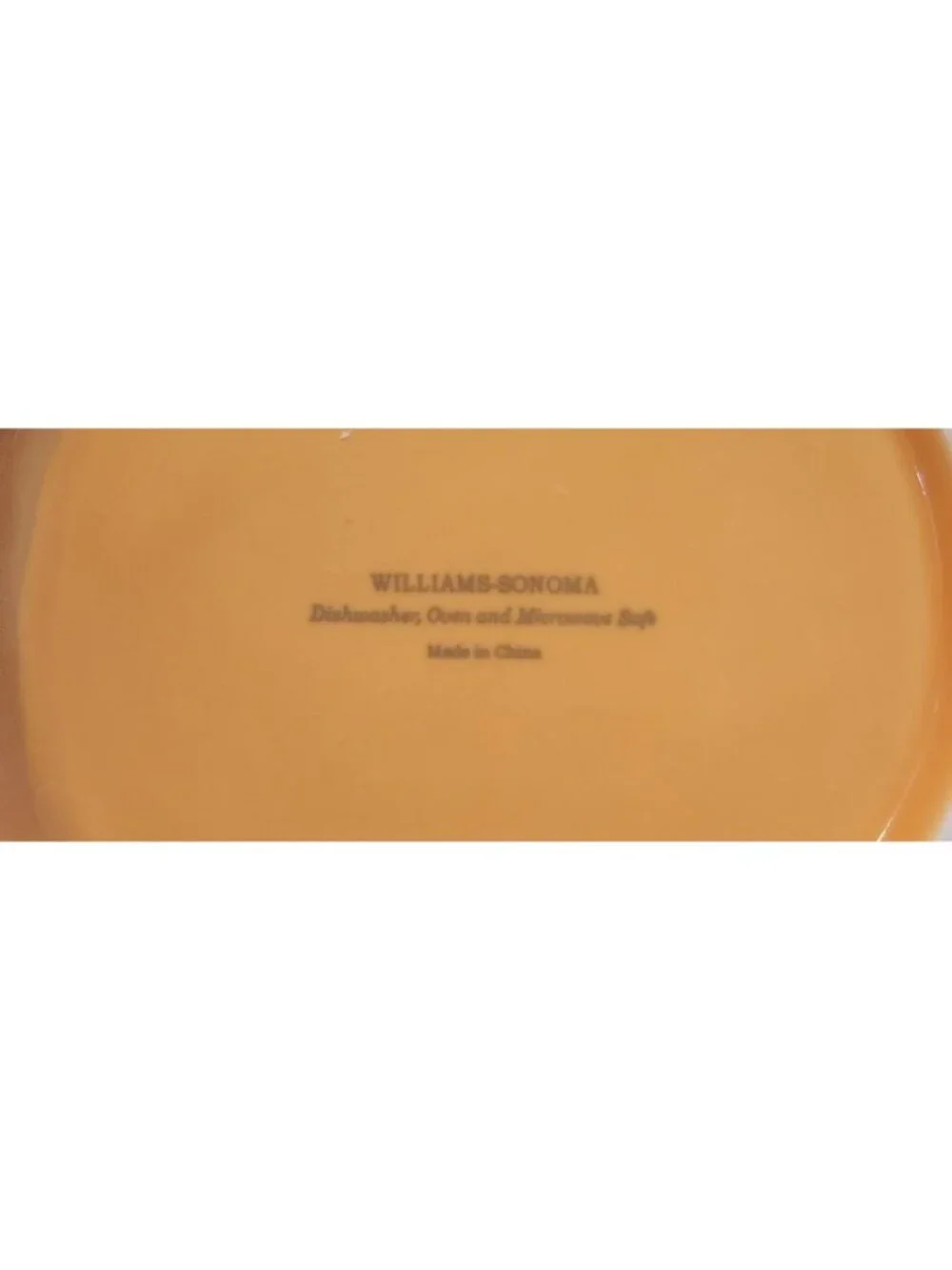 Williams Sonoma 4 Orange Appetizer/Dessert Pumpkin Plates